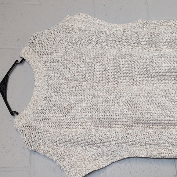 Lightweight Shaker-Stitch Short-Sleeve Sweater Size XXL NWOT - Picture 7 of 7